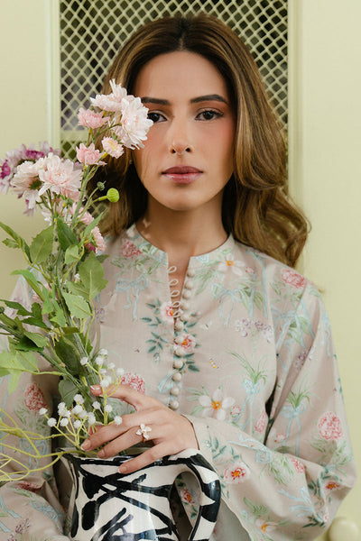 Cross Stitch | Daily Wear 25 | SERENE GLAM-2 PC -  Cross Stitch Ladies Clothes - Original Designer Dress - House of Maryam