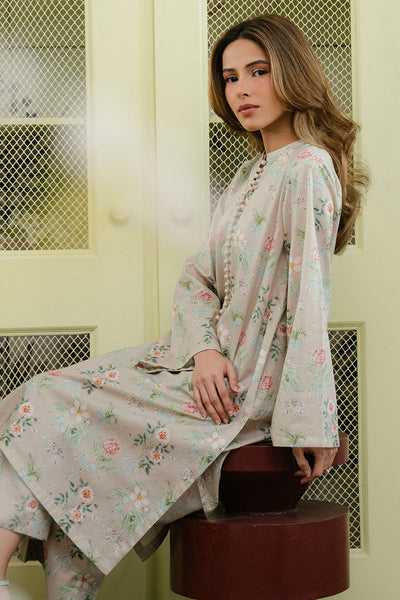 Cross Stitch | Daily Wear 25 | SERENE GLAM-2 PC -  Cross Stitch Ladies Clothes - Original Designer Dress - House of Maryam