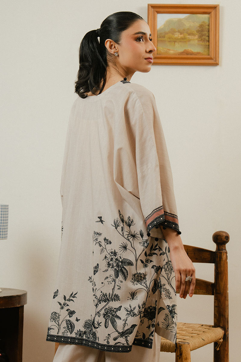 Cross Stitch | Daily Wear 25 | SILVER CLOUD-2 PC -  Cross Stitch Ladies Clothes - Original Designer Dress - House of Maryam