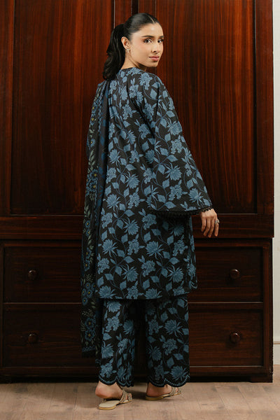Cross Stitch | Daily Wear 25 | BLUE WAVE-3 PC -  Cross Stitch Ladies Clothes - Original Designer Dress - House of Maryam
