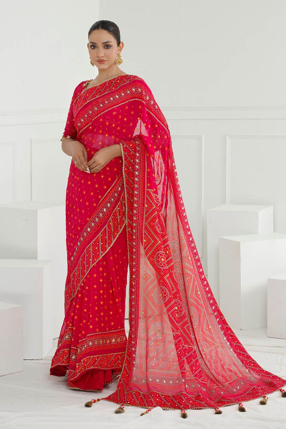 Gul Ahmed | Chunri Lawn 25 | PRS-52002 A -  Gul Ahmed Ladies Clothes - Original Designer Dress - House of Maryam