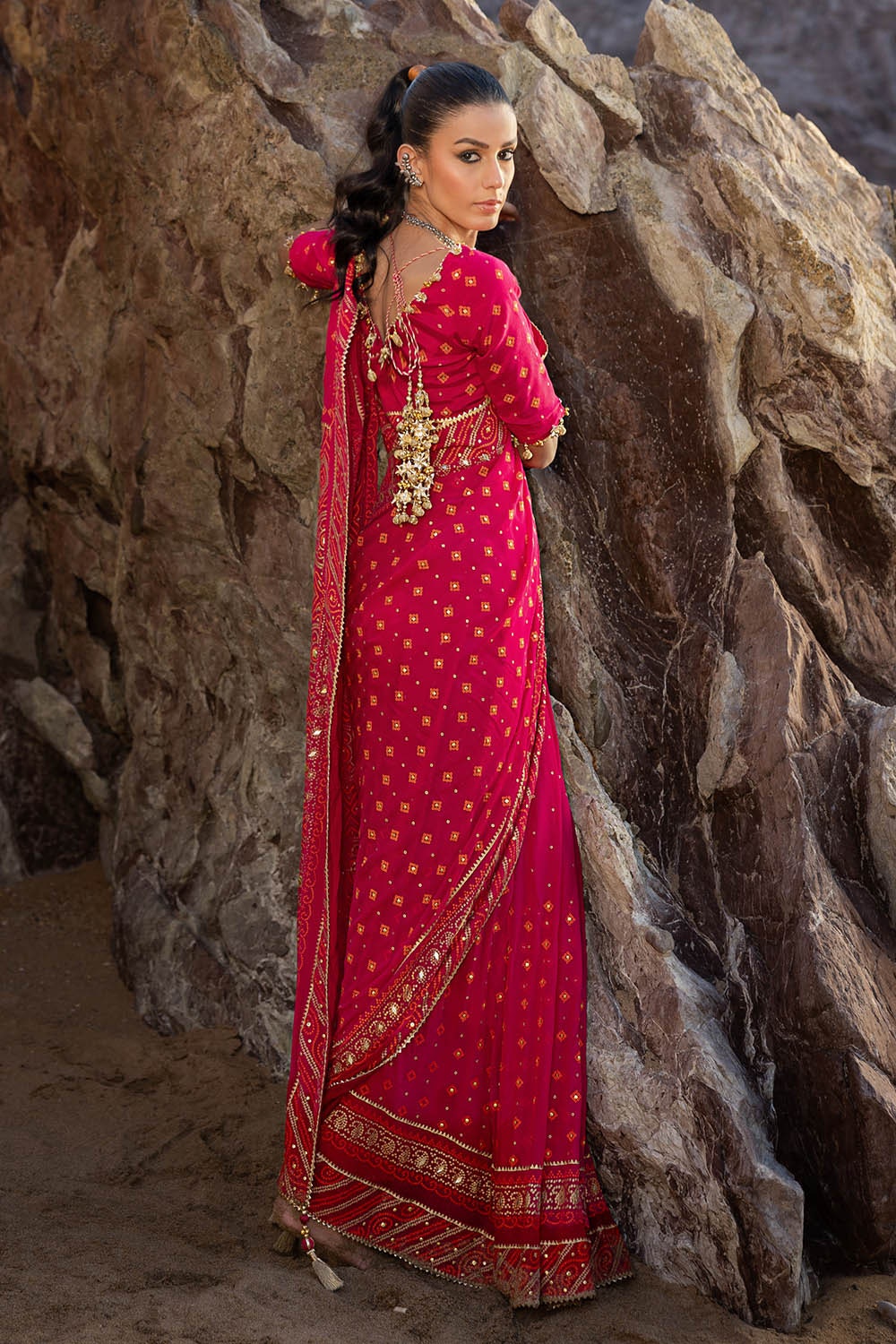 Gul Ahmed | Chunri Lawn 25 | PRS-52002 A -  Gul Ahmed Ladies Clothes - Original Designer Dress - House of Maryam
