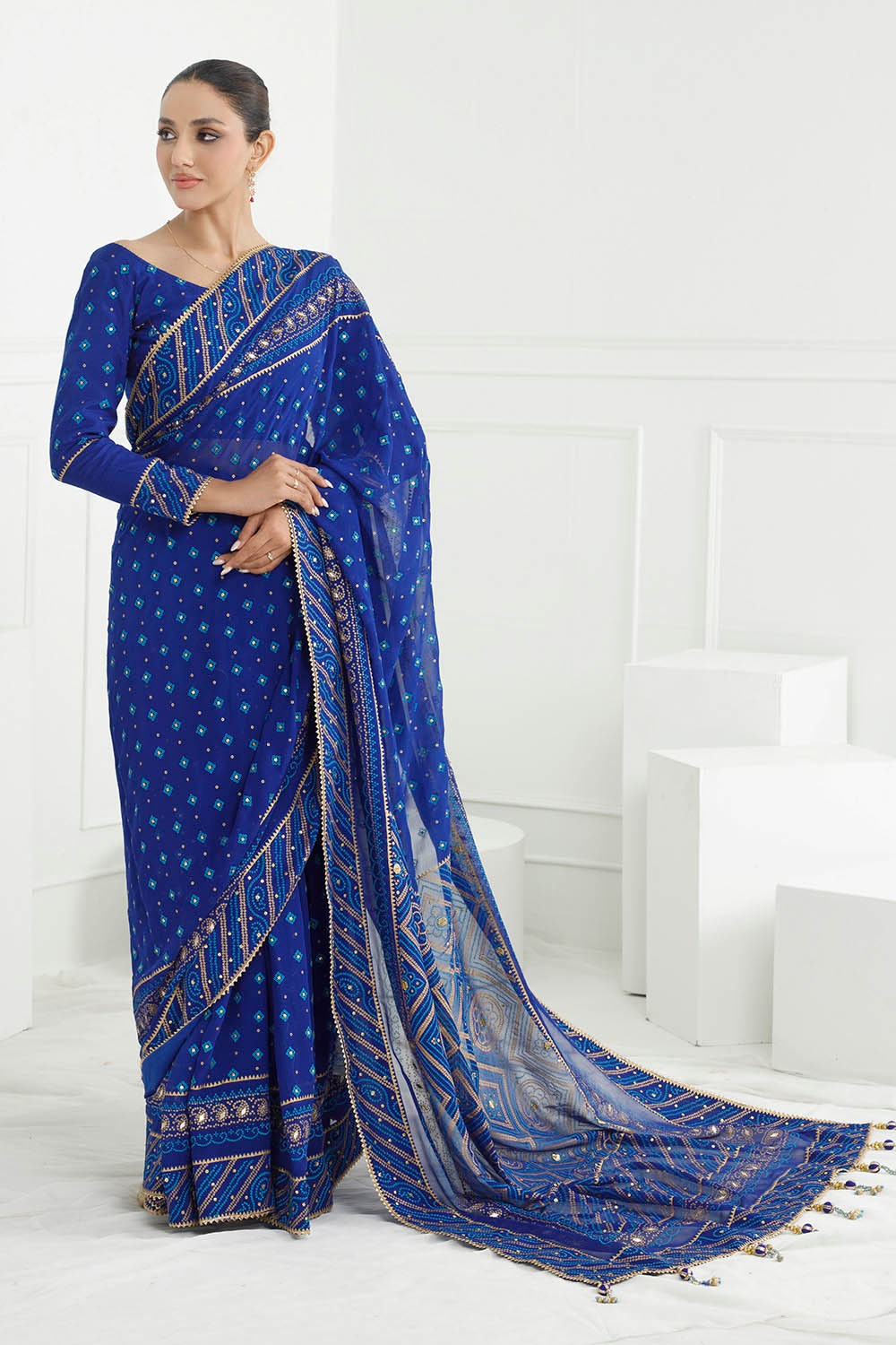 Gul Ahmed | Chunri Lawn 25 | PRS-52002 B -  Gul Ahmed Ladies Clothes - Original Designer Dress - House of Maryam