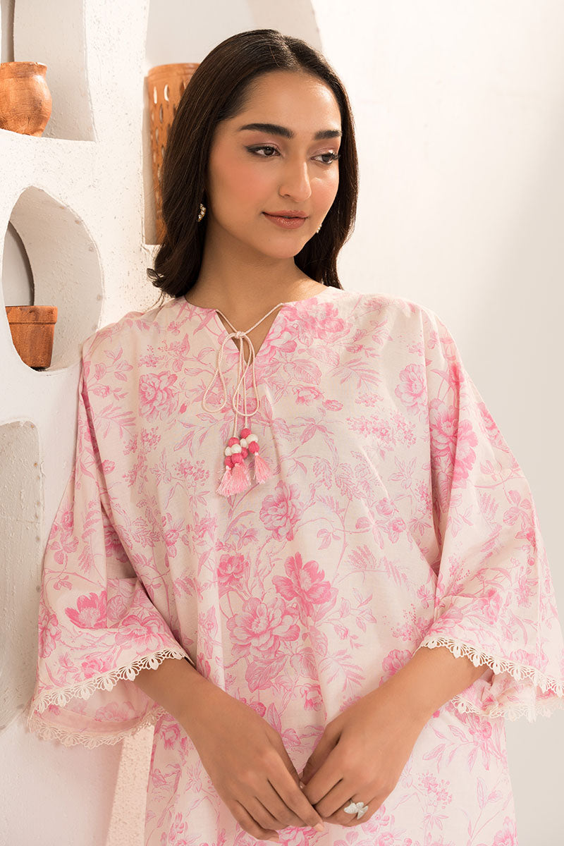 Cross Stitch | Basic Pret | Pink Blush-2PC (Shirt & Trouser), image 4