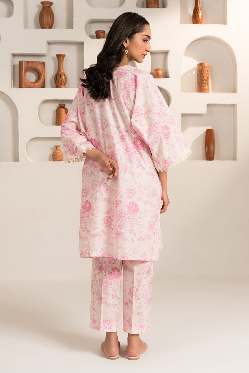 Cross Stitch | Basic Pret | Pink Blush-2PC (Shirt & Trouser), image 5