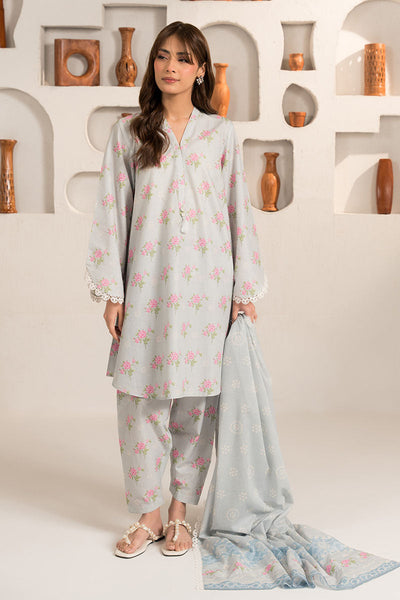 Cross Stitch | Basic Pret | Winsome Glaze-3PC (Shirt,Dupatta & Trouser)