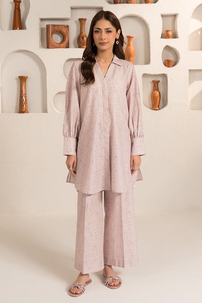 Cross Stitch | Basic Pret | Hushed Rose-2PC (Shirt & Trouser)