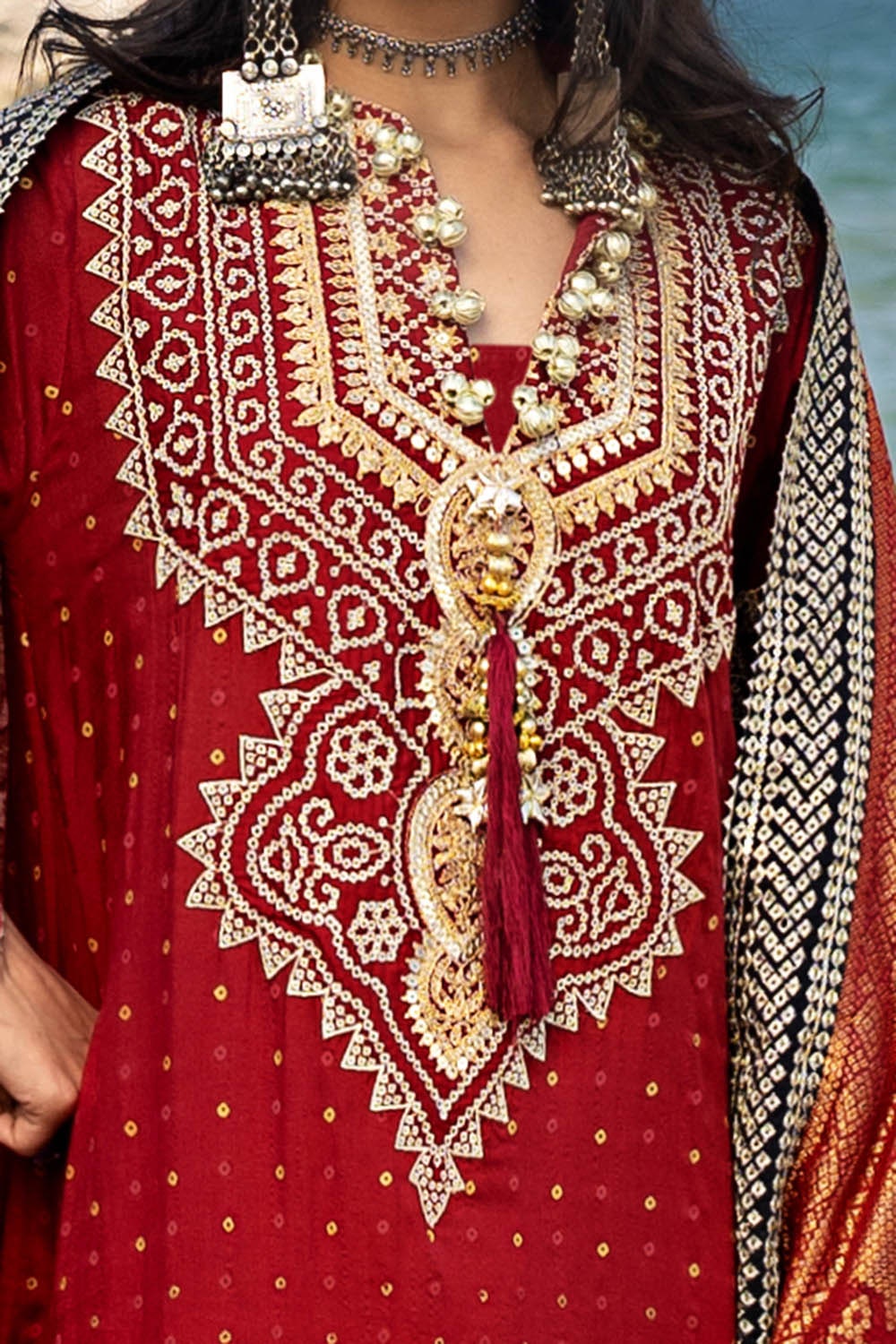 Gul Ahmed | Chunri Lawn 25 | PRW-42003 -  Gul Ahmed Ladies Clothes - Original Designer Dress - House of Maryam