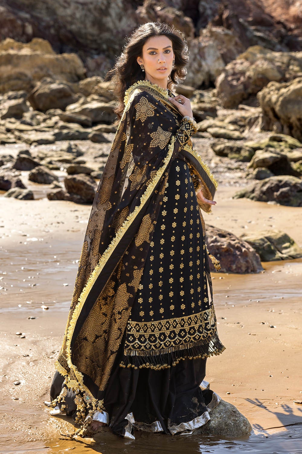 Gul Ahmed | Chunri Lawn 25 | PRW-42005 -  Gul Ahmed Ladies Clothes - Original Designer Dress - House of Maryam