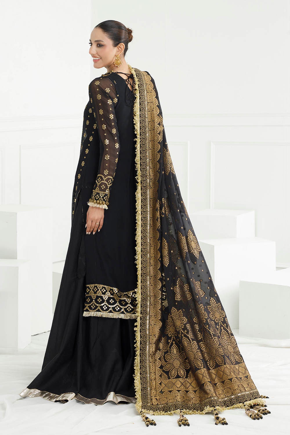 Gul Ahmed | Chunri Lawn 25 | PRW-42005 -  Gul Ahmed Ladies Clothes - Original Designer Dress - House of Maryam