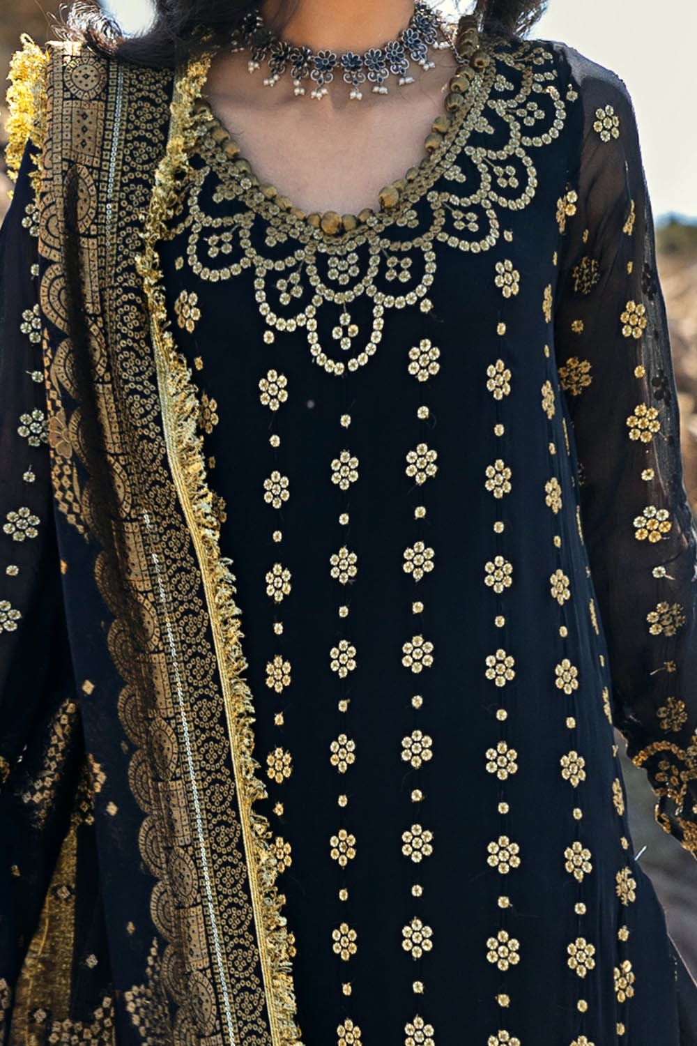 Gul Ahmed | Chunri Lawn 25 | PRW-42005 -  Gul Ahmed Ladies Clothes - Original Designer Dress - House of Maryam