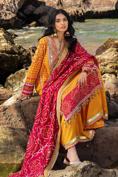 Gul Ahmed | Chunri Lawn 25 | PRW-42006 -  Gul Ahmed Ladies Clothes - Original Designer Dress - House of Maryam
