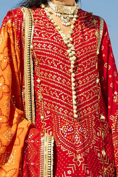 Gul Ahmed | Chunri Lawn 25 | PRW-42007 -  Gul Ahmed Ladies Clothes - Original Designer Dress - House of Maryam