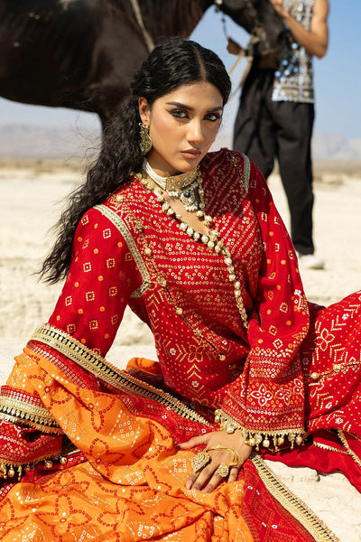 Gul Ahmed | Chunri Lawn 25 | PRW-42007 -  Gul Ahmed Ladies Clothes - Original Designer Dress - House of Maryam