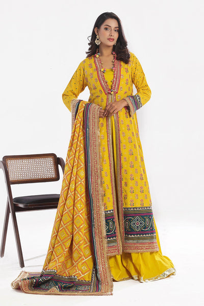 Gul Ahmed | Chunri Lawn 25 | PRW-52020 -  Gul Ahmed Ladies Clothes - Original Designer Dress - House of Maryam