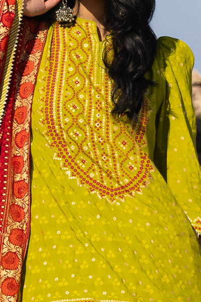Gul Ahmed | Chunri Lawn 25 | PRW-52021 -  Gul Ahmed Ladies Clothes - Original Designer Dress - House of Maryam