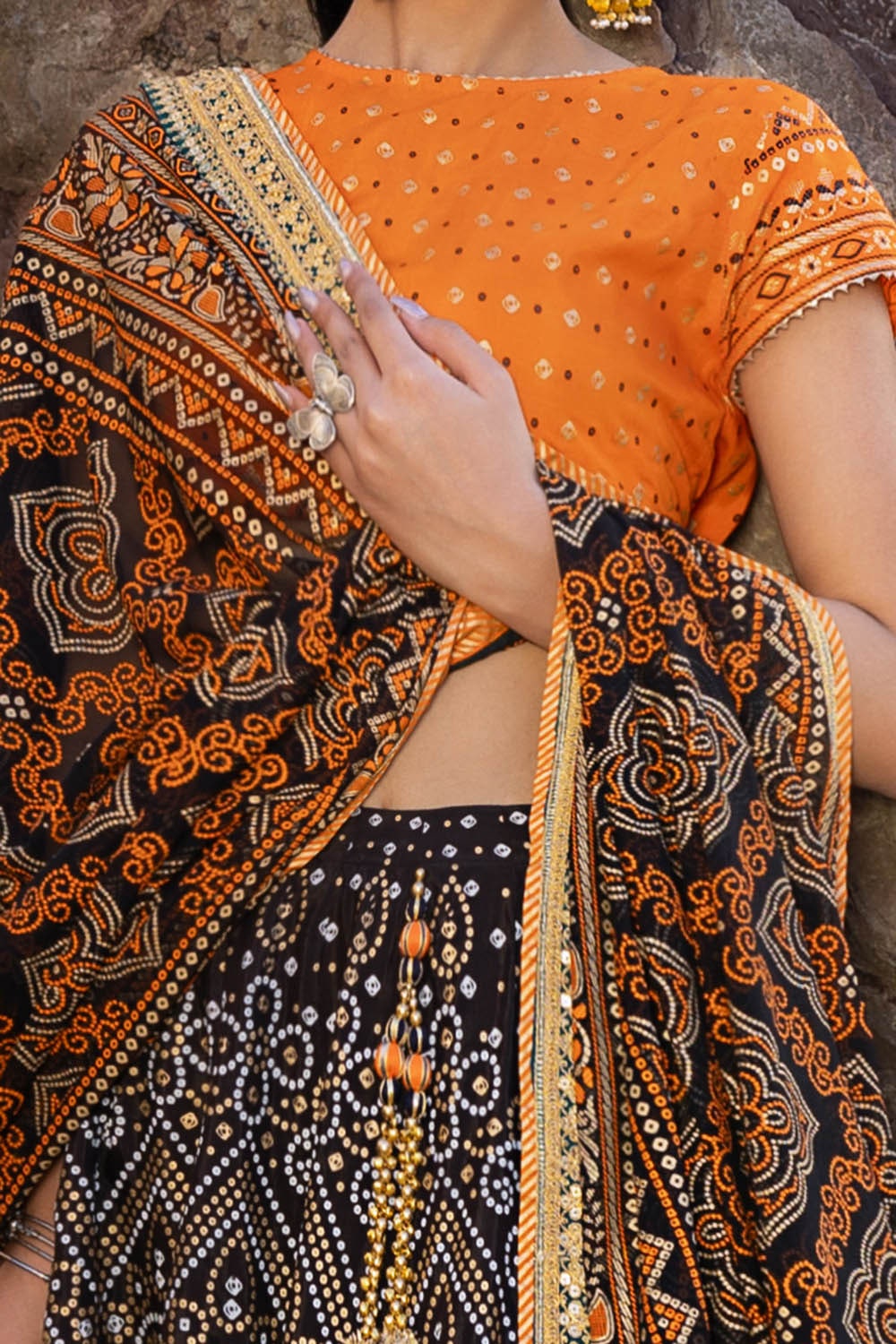 Gul Ahmed | Chunri Lawn 25 | PRW-52022 -  Gul Ahmed Ladies Clothes - Original Designer Dress - House of Maryam