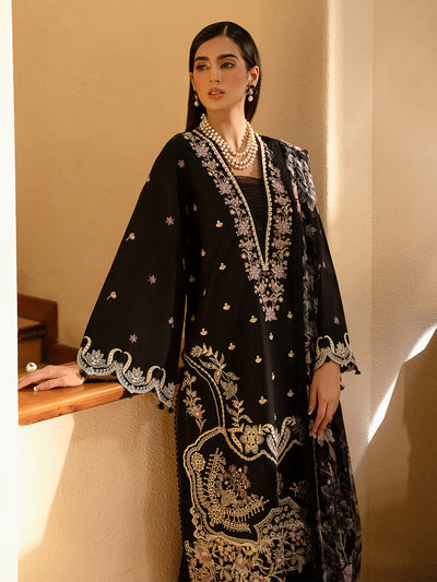 Izel | Dastak Luxury Lawn | QALAH -  Izel Ladies Clothes - Original Designer Dress - House of Maryam
