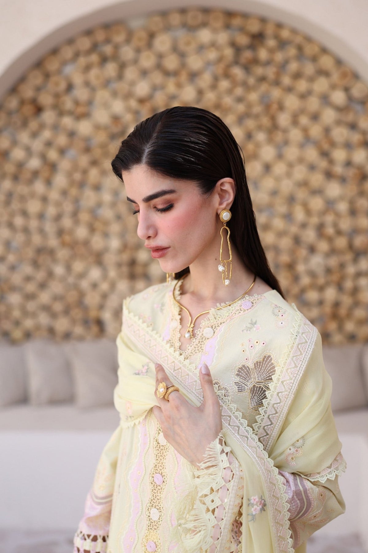 Qalamkar | Casual Pret '26 | PA-02 Dawn-Brand:Qalamkar-Type: - House of Maryam- Buy in UK, USA