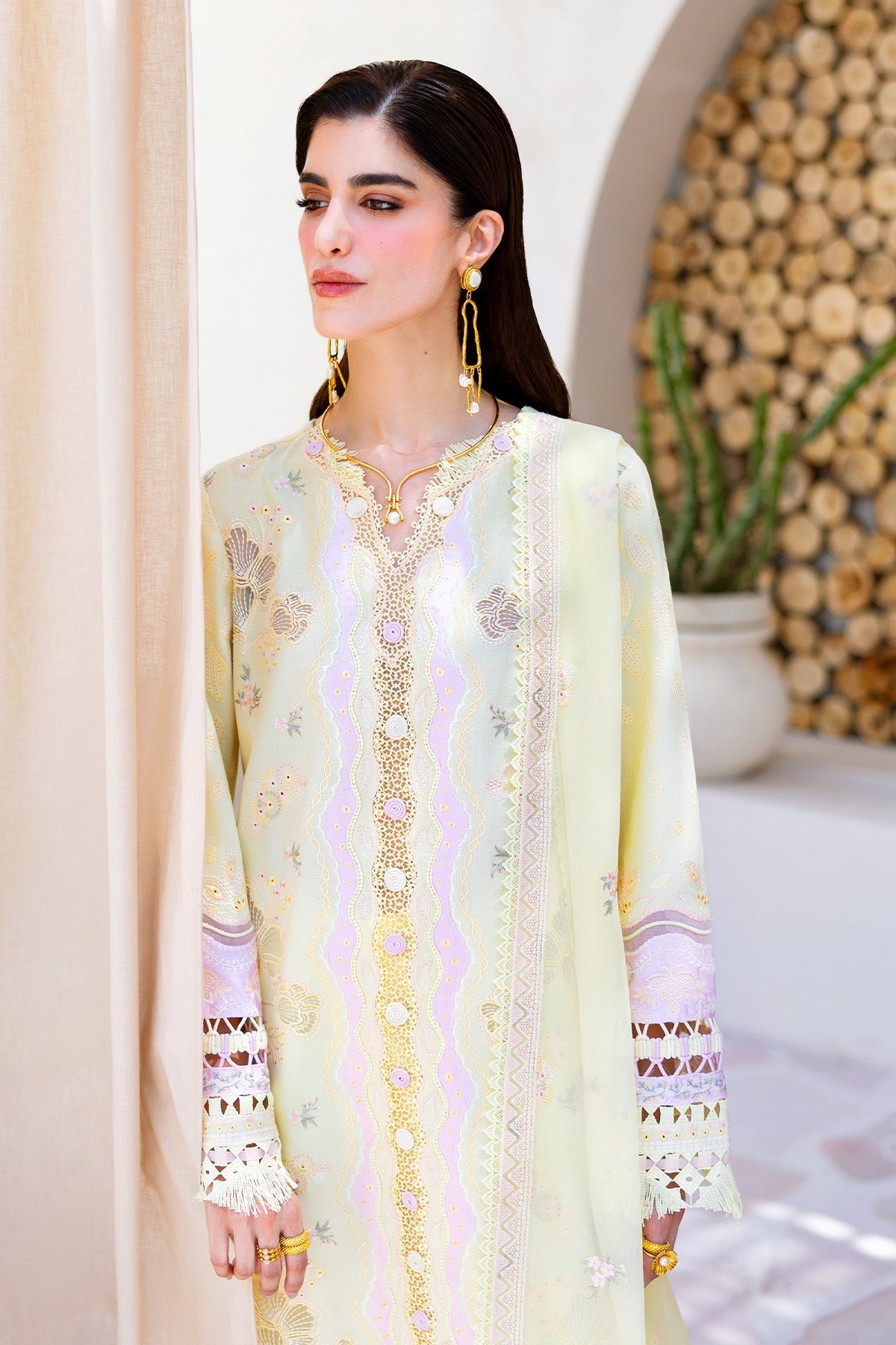 Qalamkar | Casual Pret '26 | PA-02 Dawn-Brand:Qalamkar-Type: - House of Maryam- Buy in UK, USA
