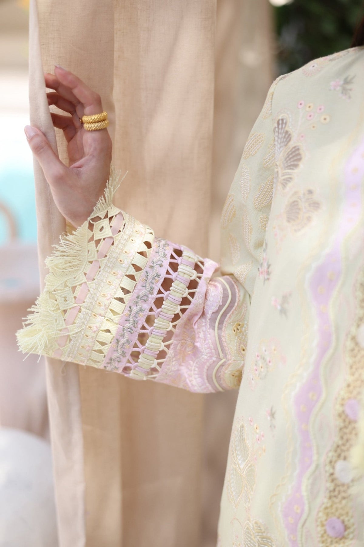 Qalamkar | Casual Pret '26 | PA-02 Dawn-Brand:Qalamkar-Type: - House of Maryam- Buy in UK, USA