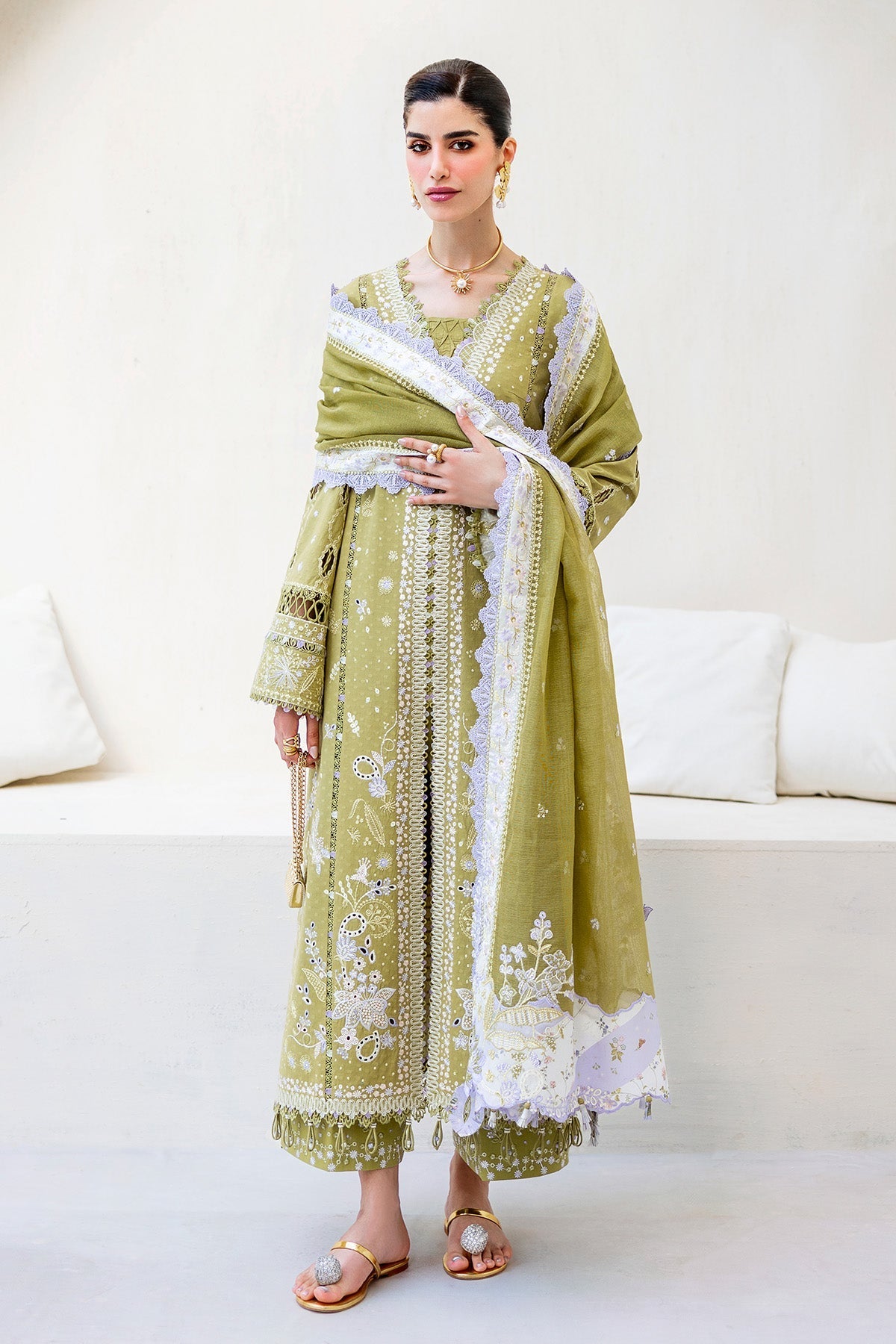 Qalamkar | Casual Pret '26 | PA-04 Willow-Brand:Qalamkar-Type: - House of Maryam- Buy in UK, USA