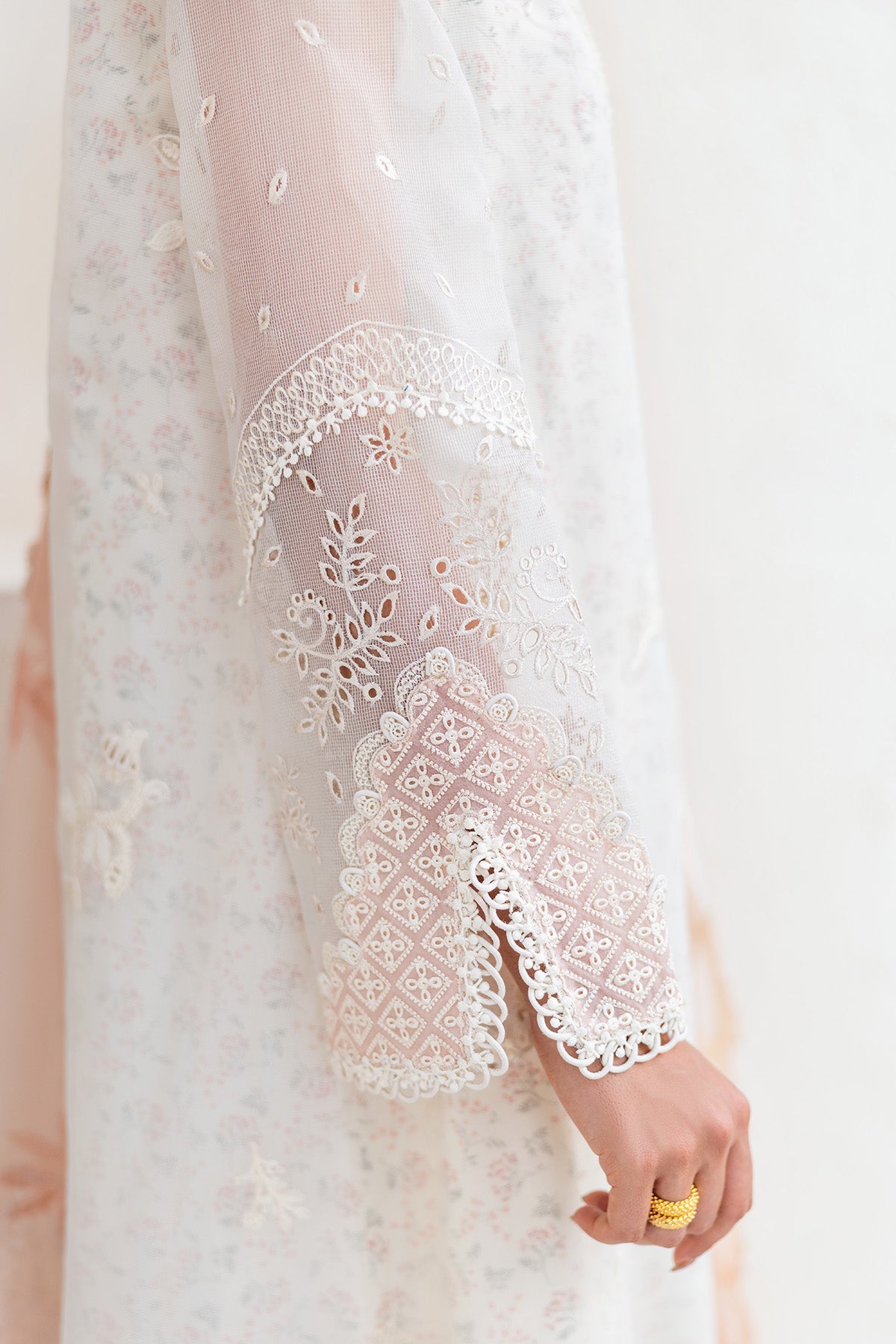 Qalamkar | Casual Pret '26 | PA-05 Veil-Brand:Qalamkar-Type: - House of Maryam- Buy in UK, USA
