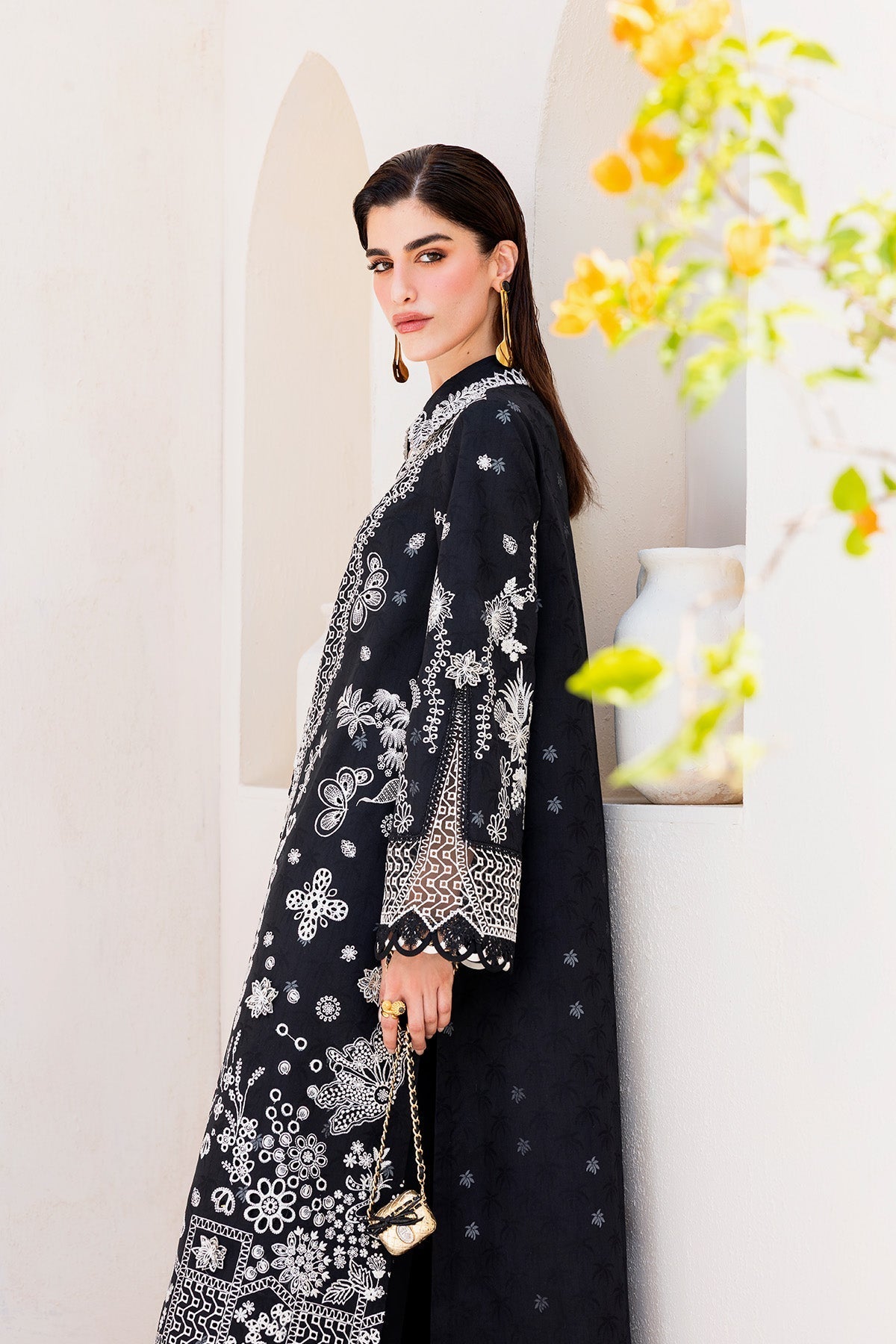 Qalamkar | Casual Pret '26 | PA-06 Eclipse-Brand:Qalamkar-Type: - House of Maryam- Buy in UK, USA