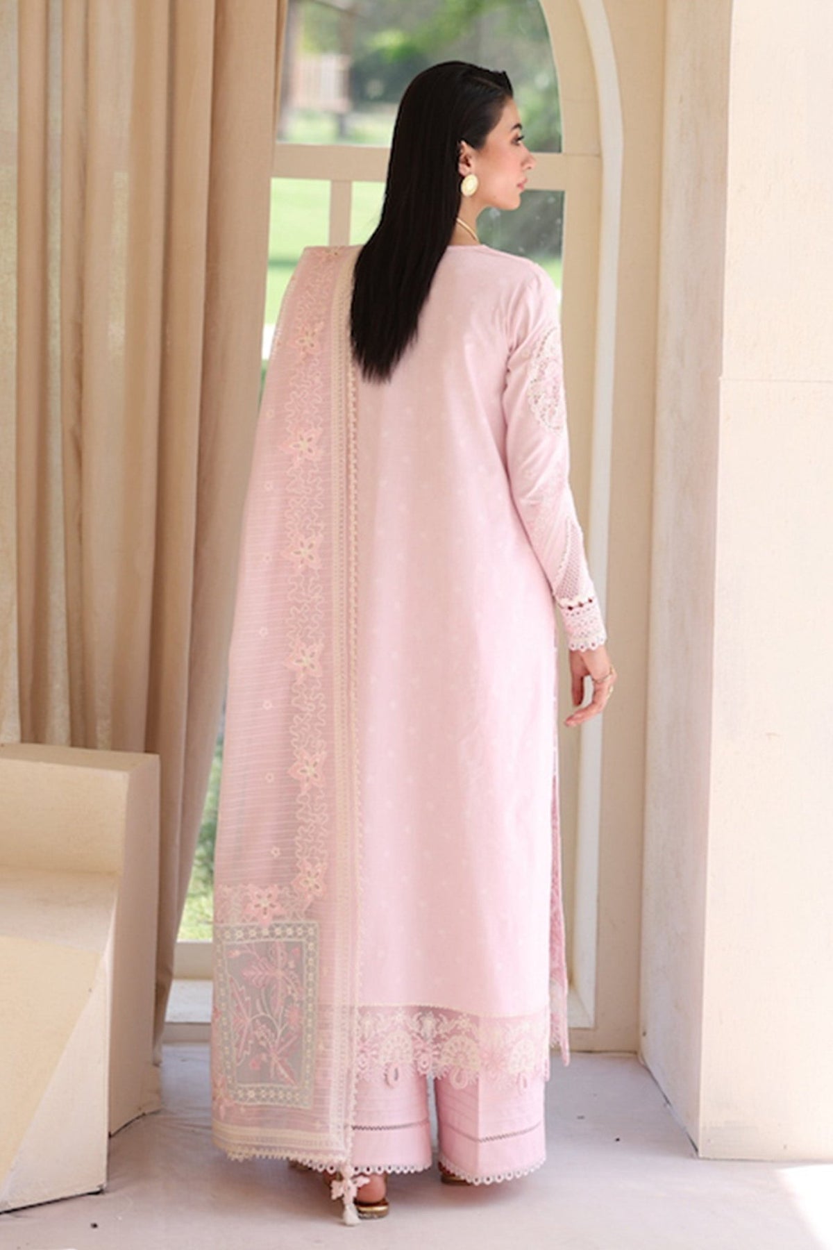 Qalamkar | Casual Pret '26 | PA-08 Feather-Brand:Qalamkar-Type: - House of Maryam- Buy in UK, USA