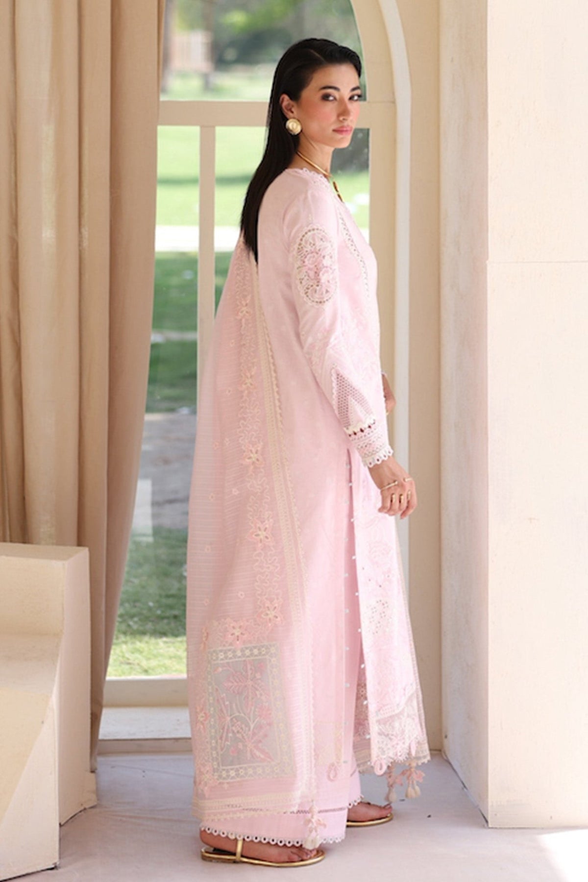 Qalamkar | Casual Pret '26 | PA-08 Feather-Brand:Qalamkar-Type: - House of Maryam- Buy in UK, USA