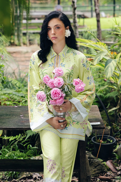 Qalamkar | Printed Co-ords | OP-03 Alva-Brand:Qalamkar-Type: - House of Maryam- Buy in UK, USA
