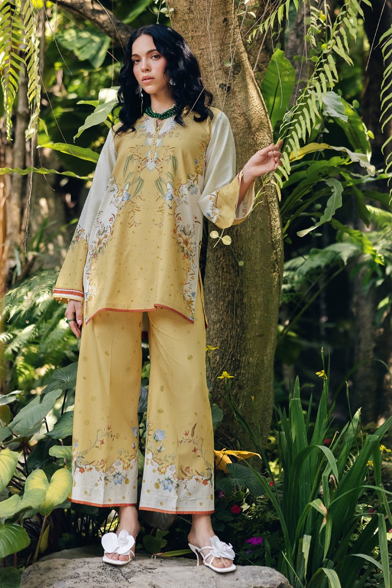 Qalamkar | Printed Co-ords | OP-04 Tena-Brand:Qalamkar-Type: - House of Maryam- Buy in UK, USA