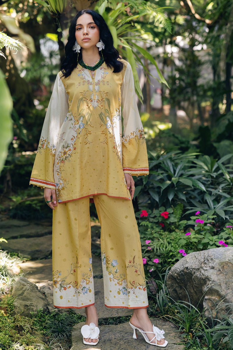 Qalamkar | Printed Co-ords | OP-04 Tena-Brand:Qalamkar-Type: - House of Maryam- Buy in UK, USA