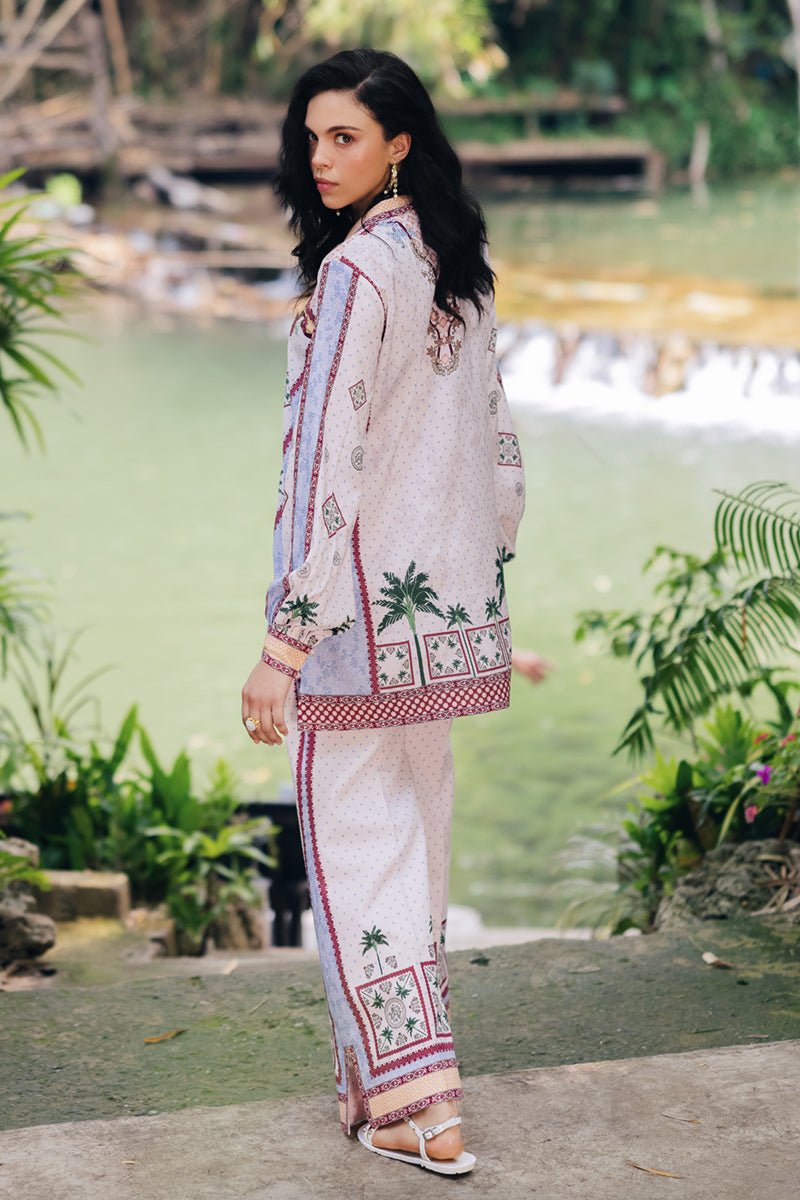 Qalamkar | Printed Co-ords | OP-05 Rihana-Brand:Qalamkar-Type: - House of Maryam- Buy in UK, USA