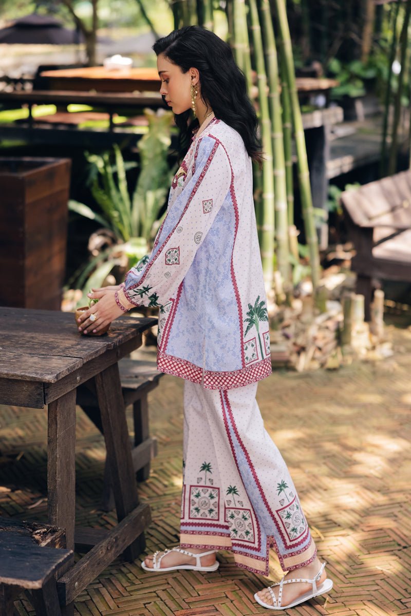 Qalamkar | Printed Co-ords | OP-05 Rihana-Brand:Qalamkar-Type: - House of Maryam- Buy in UK, USA