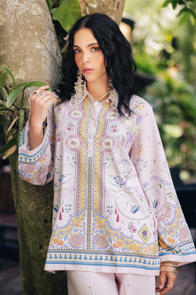 Qalamkar | Printed Co-ords | OP-08 Ruhi-Brand:Qalamkar-Type: - House of Maryam- Buy in UK, USA