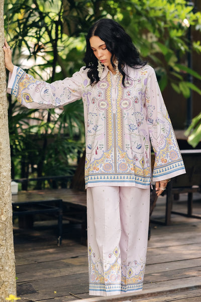 Qalamkar | Printed Co-ords | OP-08 Ruhi-Brand:Qalamkar-Type: - House of Maryam- Buy in UK, USA