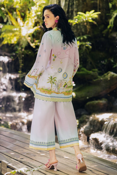 Qalamkar | Printed Co-ords | OP-09 Sigr-Brand:Qalamkar-Type: - House of Maryam- Buy in UK, USA