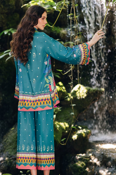 Qalamkar | Printed Co-ords | OP-10 Liva-Brand:Qalamkar-Type: - House of Maryam- Buy in UK, USA