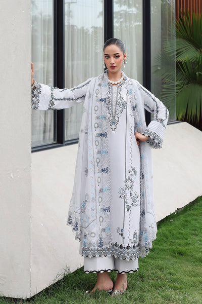 Qalamkar | Qline Lawn Drop II RTW | QKL-03 Samia-Brand:Qalamkar-Type: - House of Maryam- Buy in UK, USA