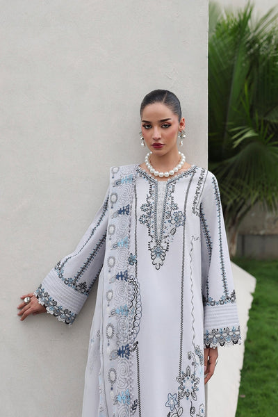 Qalamkar | Qline Lawn Drop II RTW | QKL-03 Samia-Brand:Qalamkar-Type: - House of Maryam- Buy in UK, USA