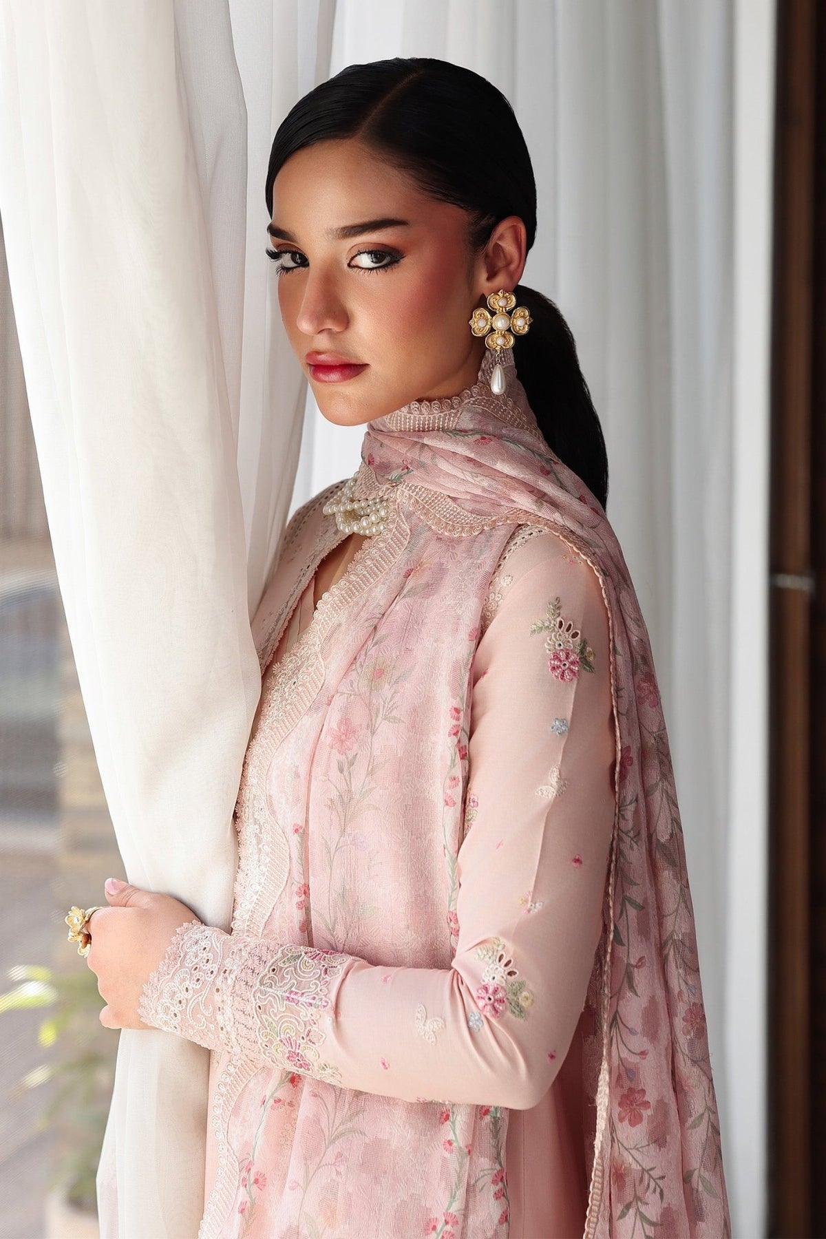 Qalamkar | Qline Lawn Drop II RTW | QKL-04 Naira-Brand:Qalamkar-Type: - House of Maryam- Buy in UK, USA