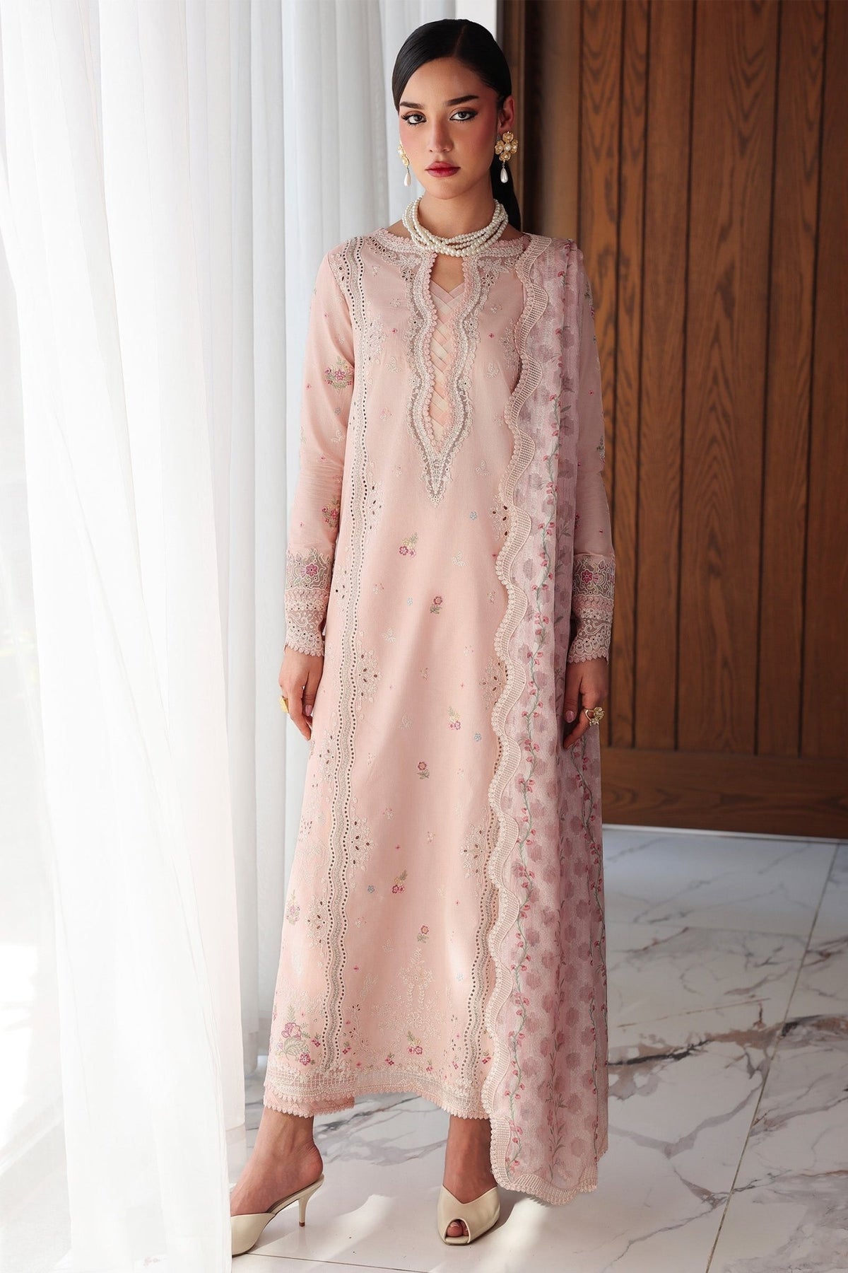 Qalamkar | Qline Lawn Drop II RTW | QKL-04 Naira-Brand:Qalamkar-Type: - House of Maryam- Buy in UK, USA