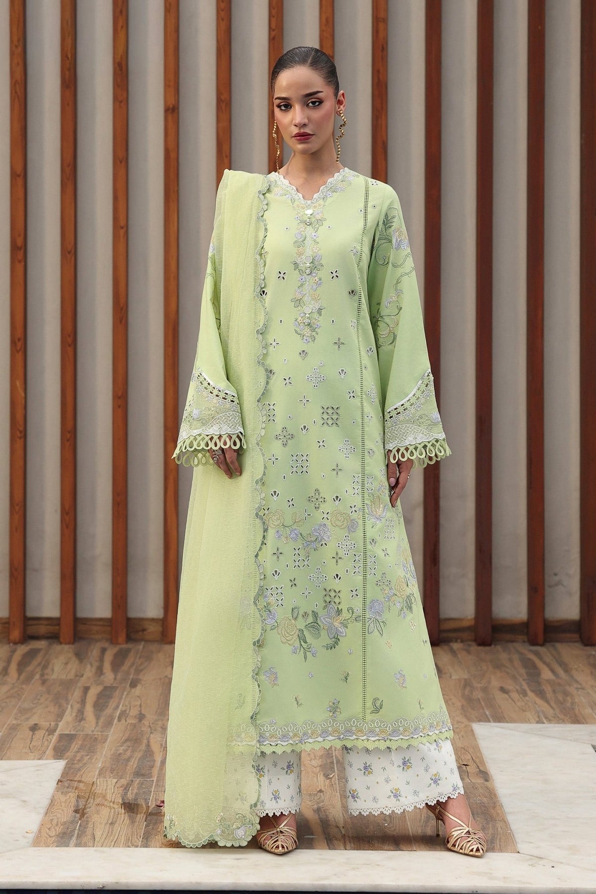 Qalamkar | Qline Lawn Drop II RTW | QKL-05 Ayana-Brand:Qalamkar-Type: - House of Maryam- Buy in UK, USA