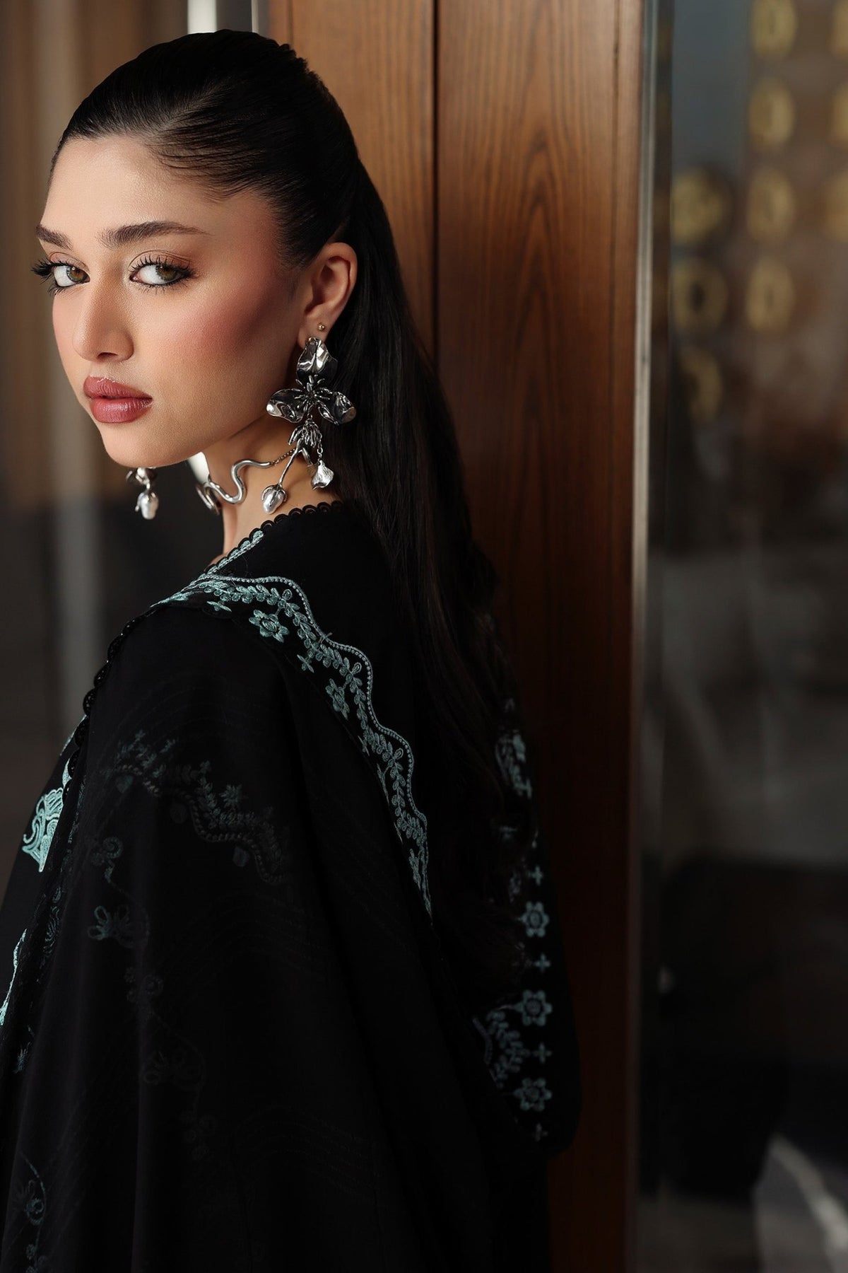 Qalamkar | Qline Lawn Drop II RTW | QKL-06 Sana-Brand:Qalamkar-Type: - House of Maryam- Buy in UK, USA