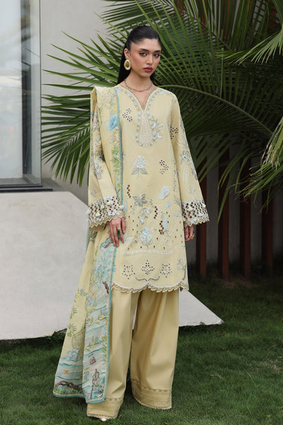Qalamkar | Qline Lawn Drop II RTW | QKL-11 Meira-Brand:Qalamkar-Type: - House of Maryam- Buy in UK, USA