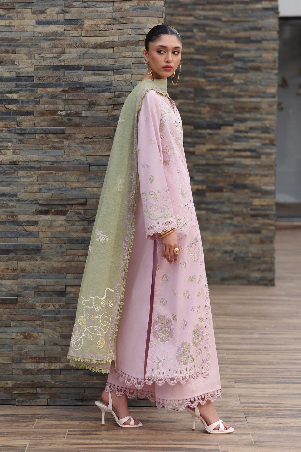 Qalamkar | Qline Lawn Drop II RTW | QKL-12 Zayla-Brand:Qalamkar-Type: - House of Maryam- Buy in UK, USA