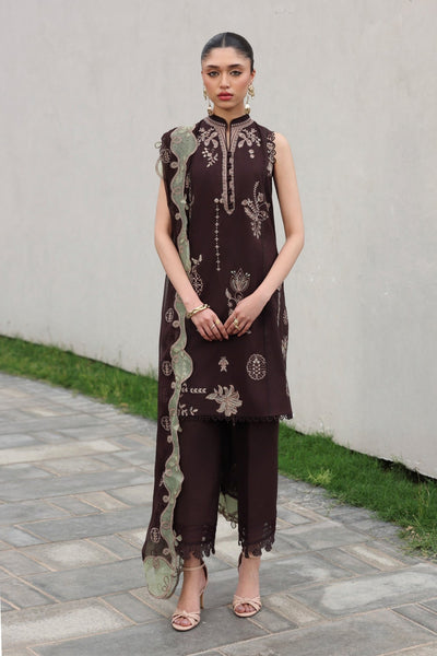 Qalamkar | Qline Lawn Drop II RTW | QKL-15 Yasra-Brand:Qalamkar-Type: - House of Maryam- Buy in UK, USA