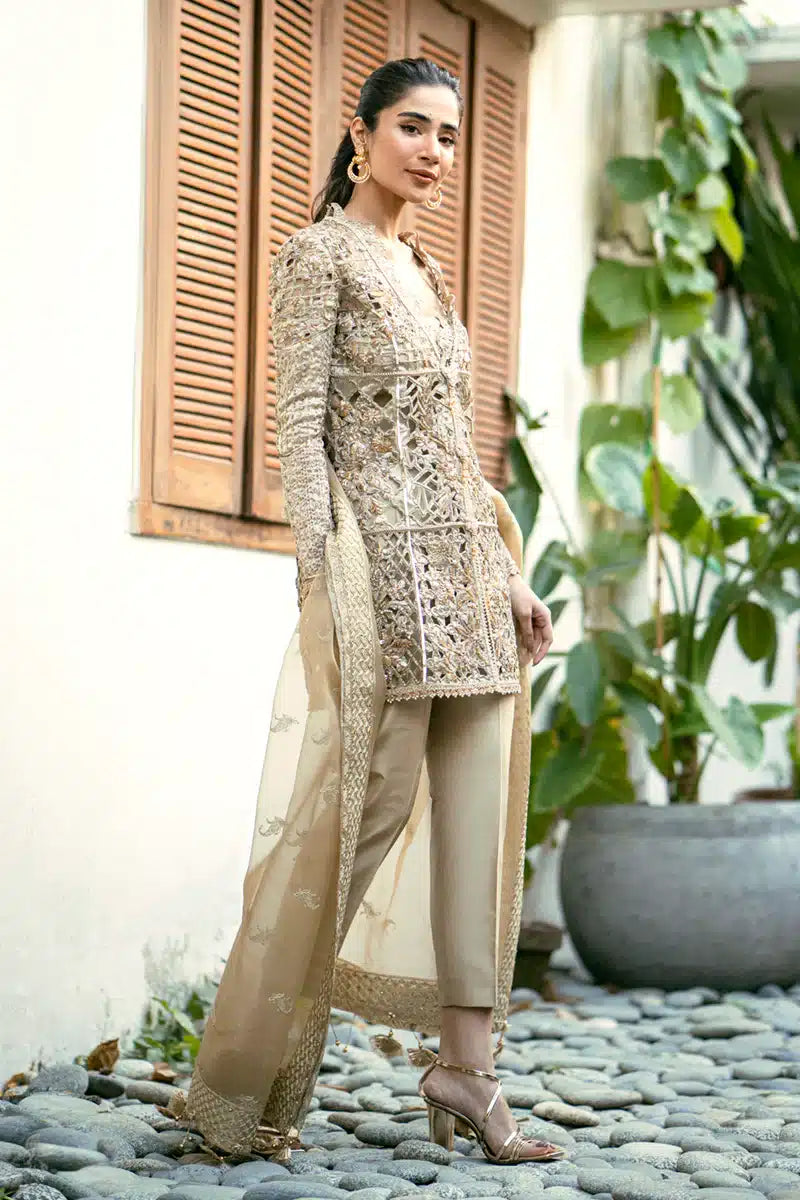 Qalamkar | Couture 23 | C-07 OLIVIA by Designer Qalamkar - House of Maryam - Pakistani Designer Ethnic Wear in {{ shop.shopifyCountryName }}