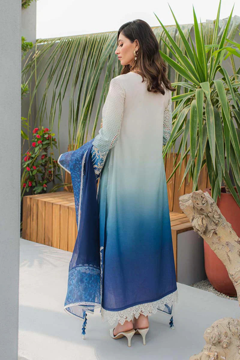 Qalamkar | Q Line Lawn Collection | JK-07 ELZA by Designer Qalamkar - House of Maryam - Pakistani Designer Ethnic Wear in {{ shop.shopifyCountryName }}